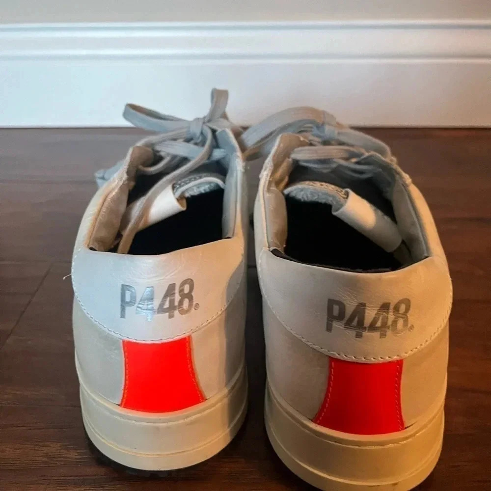 P448 Jack Nebul Sneakers, White - Picture 2 of 13